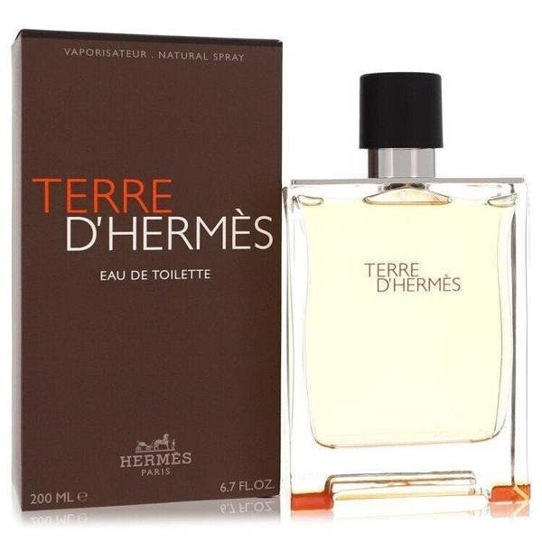 Hermès Hermes Terre D'Hermes 200ml Eau De Toilette EDT Spray For Him