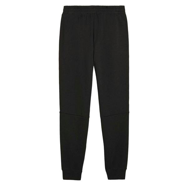Puma Mens Fleece Ribbed Cuff Joggers - Black - 