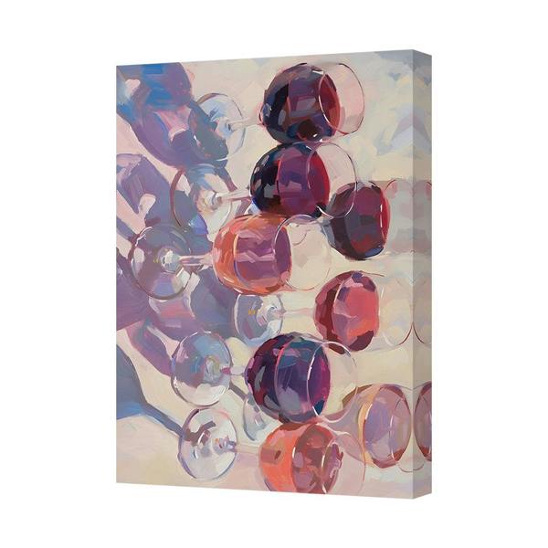 Benjamin Tate Design Abstract Spheres Canvas Wall Art Print Handmade In The United Kingdom