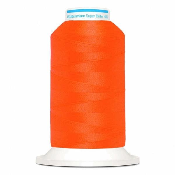 Gutermann Super Brite Polyester 40 Embroidery Thread 1000m Polyester Thread Suitable For Embroidery