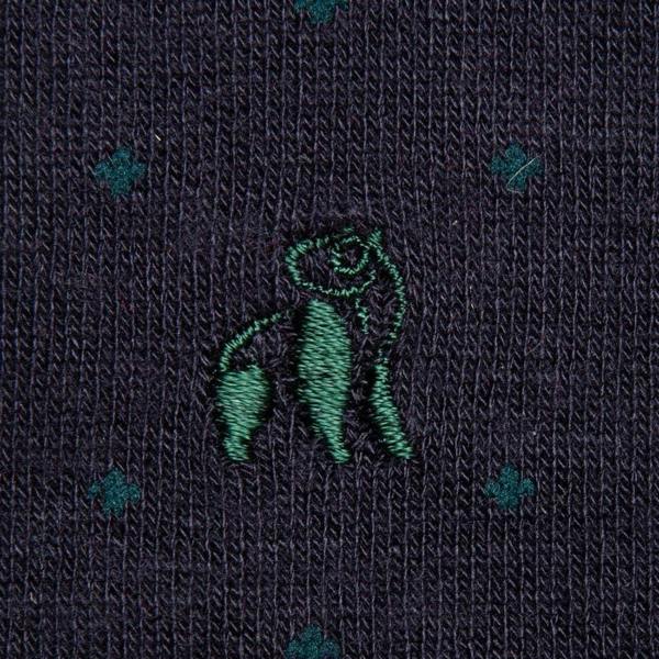 Swole PandaSocks 4 - pack4 - Pack Bundle Foxes & Pheasants Bamboo Socks, Green/NavyBoxers & Briefs