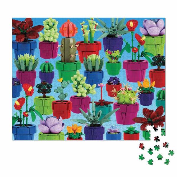 Chronicle Books Lego Tiny Garden 1000 Piece Jigsaw, Jigsaws & Puzzles, Family, Gift