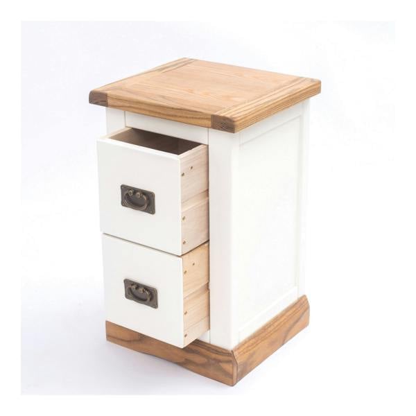 Cabinet Bits Tropea 2 Drawer Petite Bedside Table
