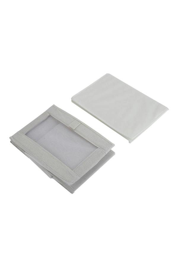 Living and Home Foldable Fabric Clothes Jeans Storage Box Wardrobe Organizer 30*40*20.5 CM