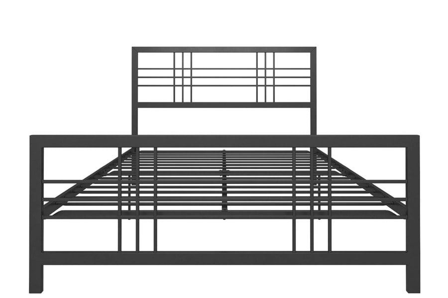 Dorel Home Burbank Metal Bed Black - Double