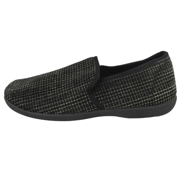 Spot On Mens Spot On Chequered Full Slipper X2034