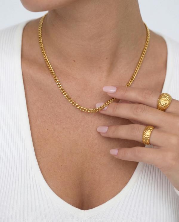 Elk & Bloom Dainty Chain 14K Gold Choker Necklace