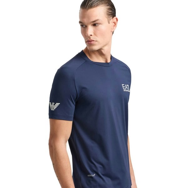 Emporio Armani EA7 EA7 Emporio Armani Tennis Pro VENTUS7 T-Shirt Navy Blue