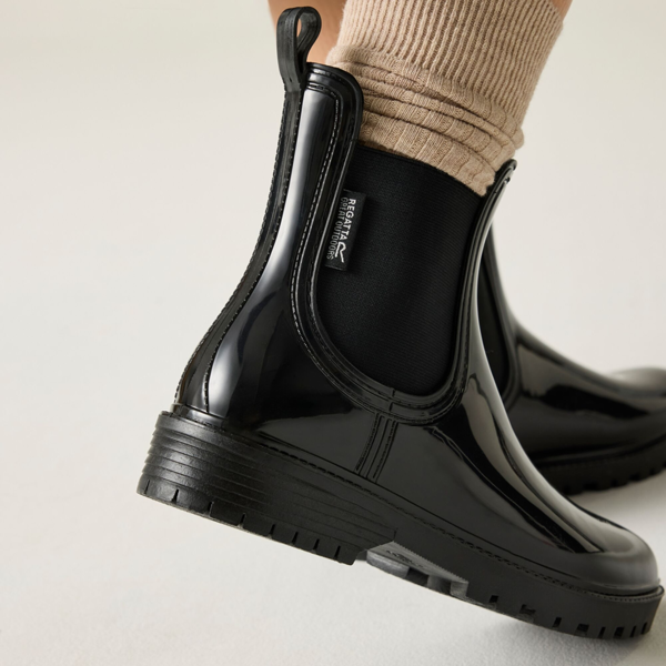 Regatta Women's Lady Harriett II Ankle Wellington Boots - Black