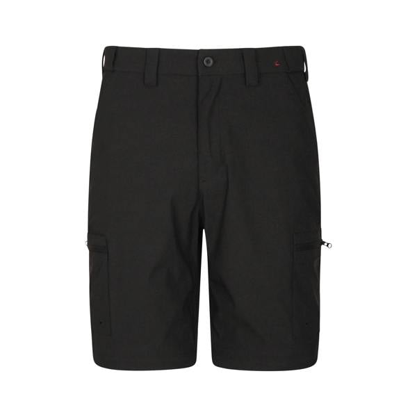 Mountain Warehouse Mens Trek Cargo Shorts - Black - 