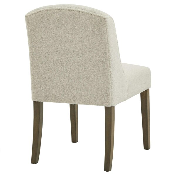 Wyld Haus Olargues Soft Grey Upholstered Dining Chair Pared Back