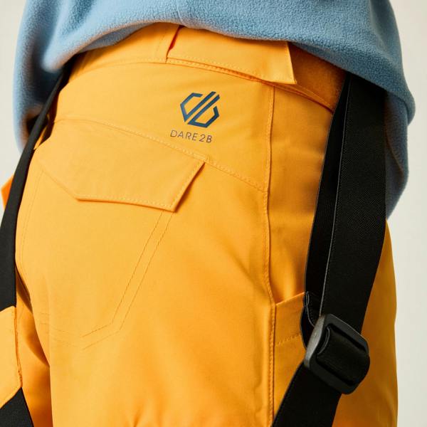Dare 2B Childrens/Kids Pow III Insulated Ski Trousers - Electric Orange - 