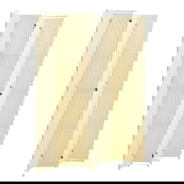 2 Style Bamboo Woven 4-Panel Folding Room Divider Room Dividers Living and Home