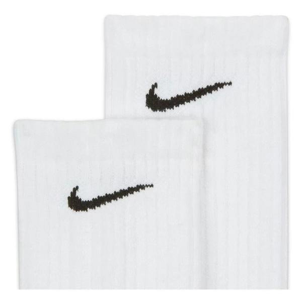 Nike Cushioned Training Crew Socks 3 Pairs White SX4508