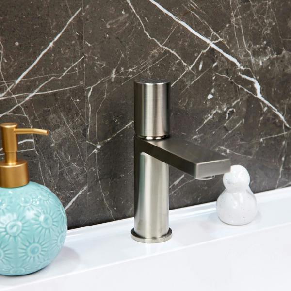Flode Limingen | Mono Basin Mixer Tap | Brushed Steel