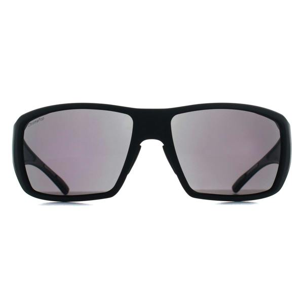 Smith Sunglasses Guide Choice/N 003 6N Matte Black ChromaPop Polarized Grey