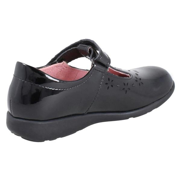 Start-rite Girls Startrite Flower Punch Detail T-Bar School Shoes Charlotte