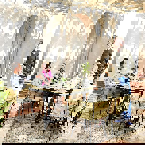 Patio Rattan Dining Set