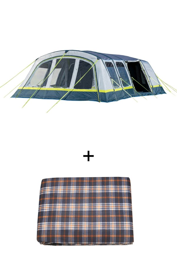 OLPRO Odyssey Breeze - 8 Berth Inflatable Camping Tent