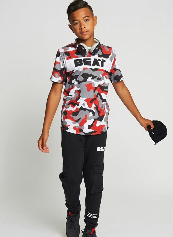 Beat Boyz Club Freestyle T-Shirt - Red Camo