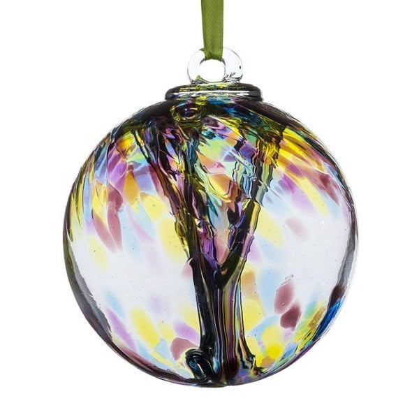 10cm Spirit Ball - Purple, Green & Blue