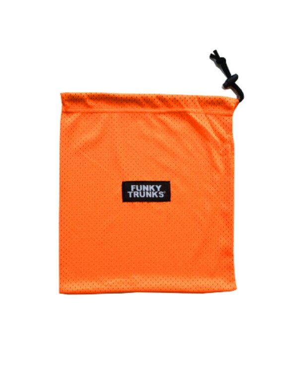 Funky Trunks Mini Drawstring Mesh Bag - Orange