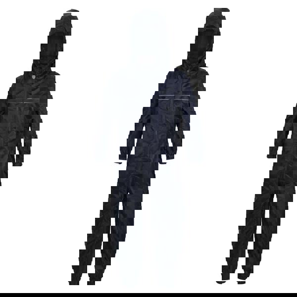 Regatta Professional Baby/Kids Paddle All In One Rain Suit - Navy