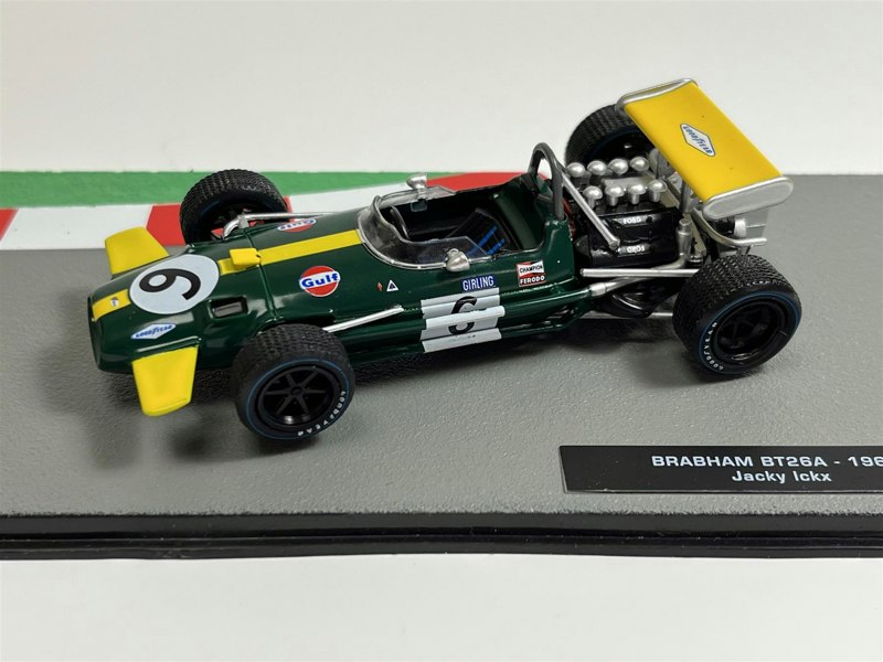 F1 Collection Jacky Ickx Brabham BT26A 1969 1:43 Scale