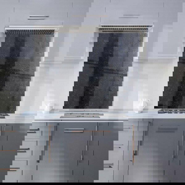 Warren Reed - Designer Black Concrete Effect Kitchen Splashback