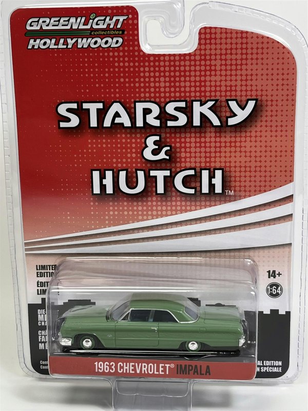 Greenlight Starsky and Hutch 1963 Chevrolet Impala 1:64 Scale 44955A