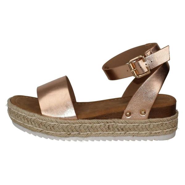 Savannah Ladies Savannah Ankle Strap Wide Fit Sandals F12042