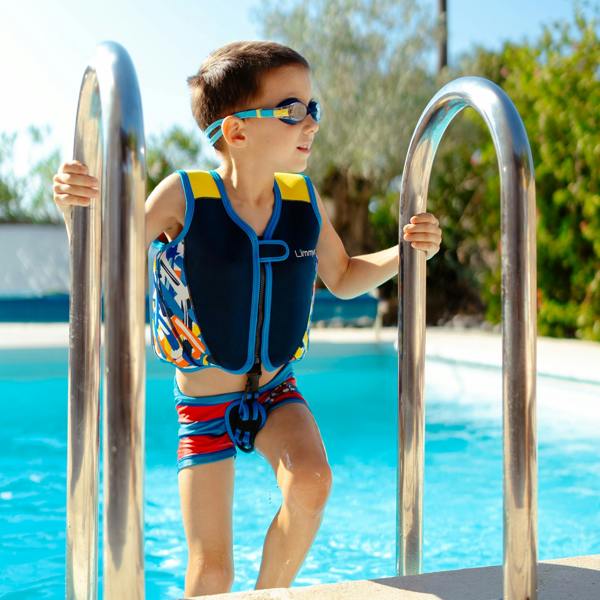 Limmys Premium Neoprene Swim Vest - Navy Blue