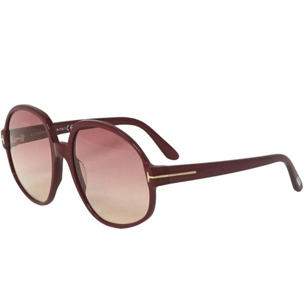 Tom Ford Claude 02 Ft0991 69T Burgundy Sunglasses