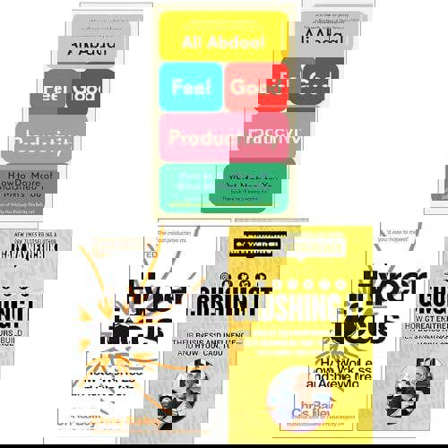 Feel-Good Productivity [Hardcover], Hyperfocus and Crushing It! 3 Books Collection Set