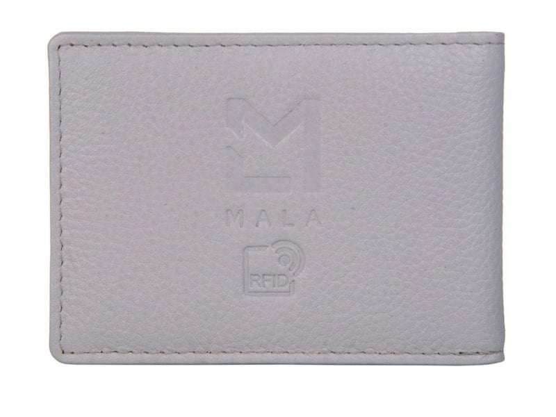 Mala Leather Santorini Cat RFID Leather Credit Card & ID Holder