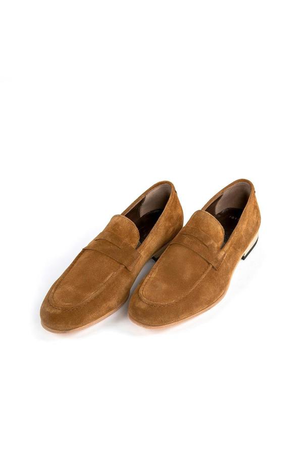 SUEDE SLIP ON SHOE - Premium Men's Patterned Shirt by Claudio Lugli | Bold Design, Tailored Fit, Best Printed Shirts