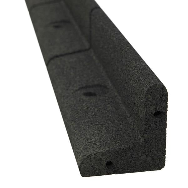 Flexible Lawn Edging 4.8m With Mallet - Black