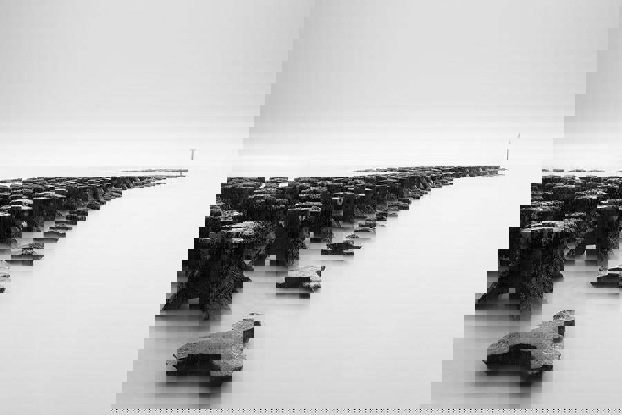 curved defenses by photographer rick bowden