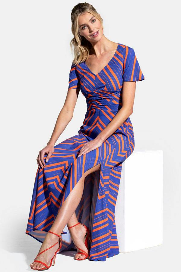 HotSquash Crepe Maxi Dress