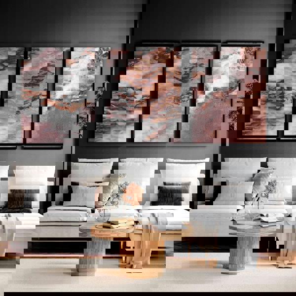 Contemporary Wall Art Decor | set of 3 framed wall art prints