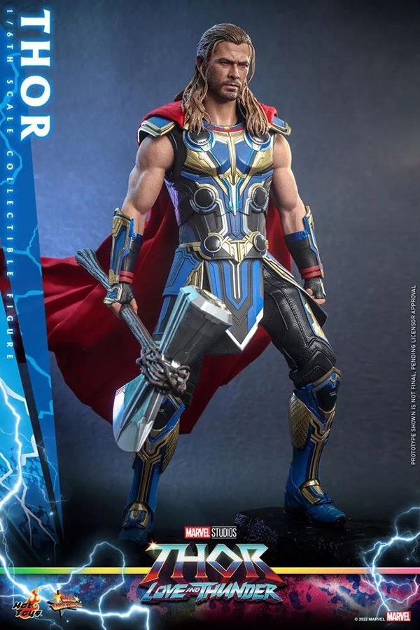 Hot Toys Thor Action Figure Thor: Love and Thunder 1:6 Scale Hot Toys 911309