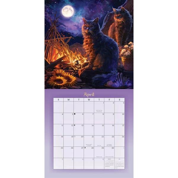 Witchcraft Llewellyn's Magical Mystical Cats Calendar 2027, Wall Calendars, Month To View, Cats, Gift