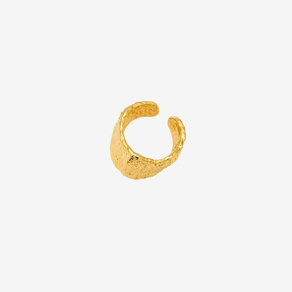 Uchi & Soto Kin Molten Gold Ring