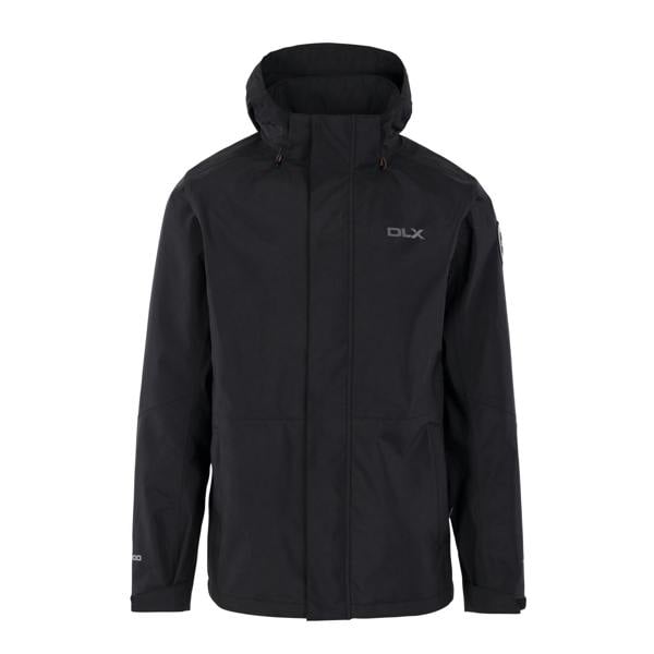 Trespass Mens DLX Cyril Waterproof Jacket - Black