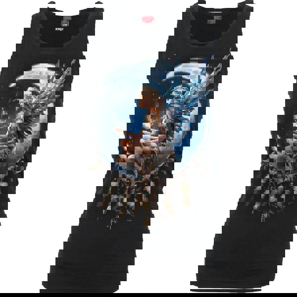 MOON FAIRY - Razor Back Top Black