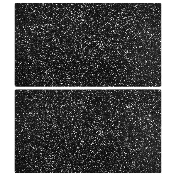 Berkfield Chopping Boards 2 pcs with Granite Pattern Tempered Glass