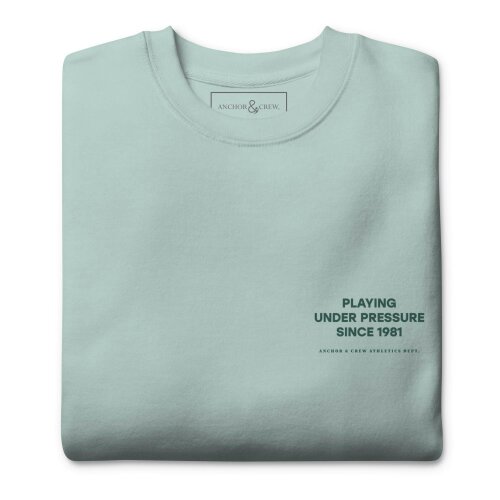 Anchor & Crew Court Etiquette Tennis Club League Organic Cotton Sweatshirt