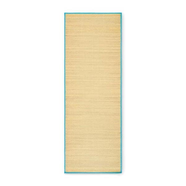 MidOcean Rafia Straw Beach Mat - Turquoise - 