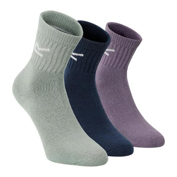 Regatta Great Outdoors Womens/Ladies Marl Effect Socks (3 Pack) - Pastel Marl - 