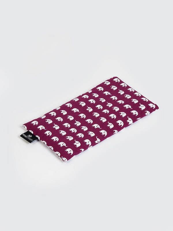 Yoga Studio Lavender & Linseed Elephant Eye Pillows - Violet Elephant